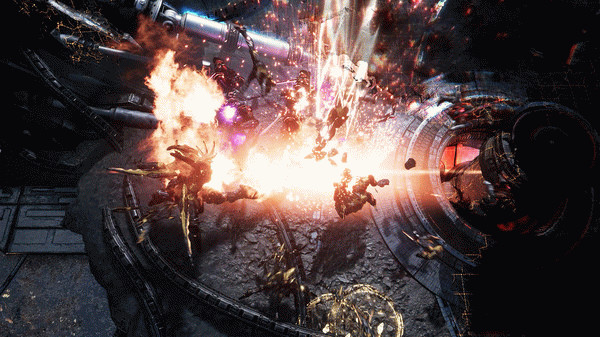 Игра Golem Gates, скриншот