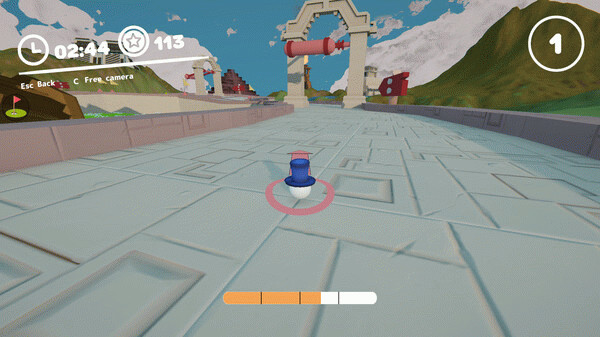 Игра Golf Tour, скриншот