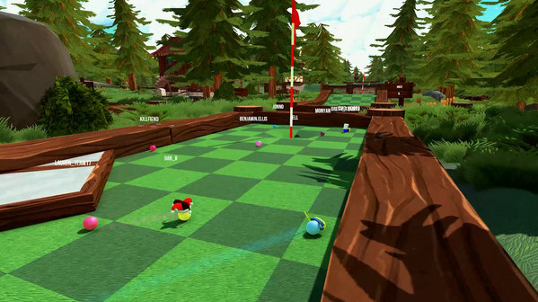 Игра Golf With Your Friends, скриншот