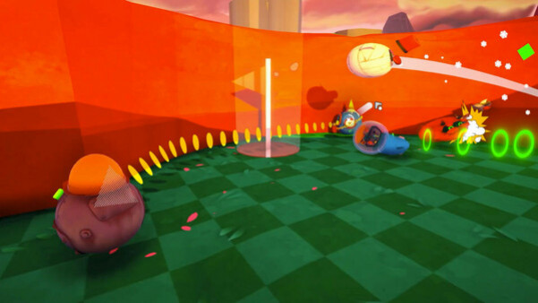 Игра Golfie, скриншот