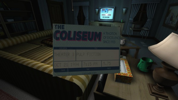 Игра Gone Home, скриншот