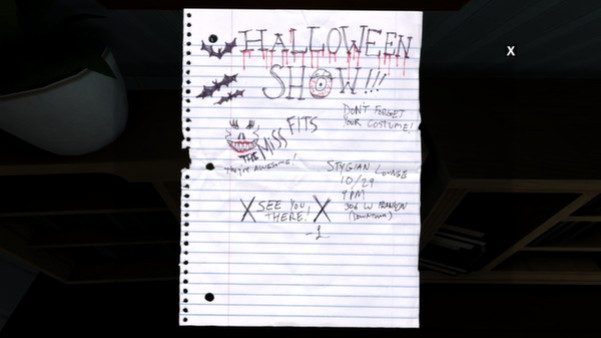 Игра Gone Home, скриншот