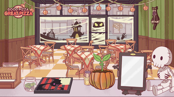 Игра Good Pizza, Great Pizza - Halloween 2020 Set, скриншот