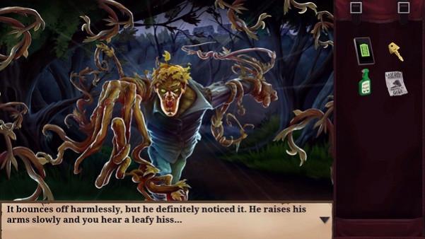 Игра Goosebumps, скриншот