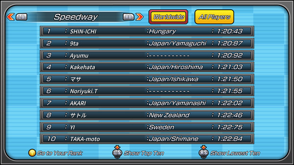 Игра Gotcha Racing 2nd, скриншот