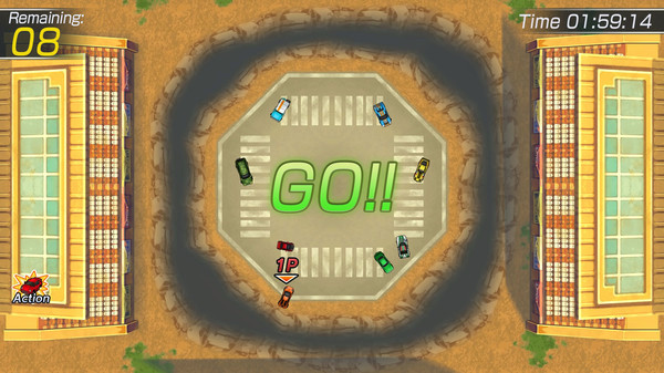 Игра Gotcha Racing 2nd, скриншот