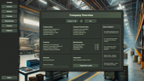 Игра Government Contractors: Arms of Influence, скриншот