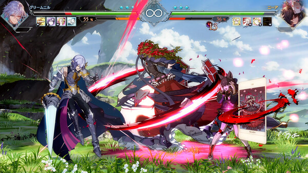 Игра Granblue Fantasy Versus: Rising, скриншот