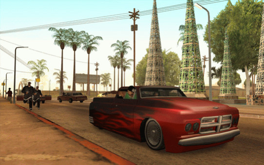 Игра Grand Theft Auto: San Andreas, скриншот