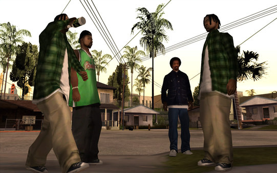 Игра Grand Theft Auto: San Andreas, скриншот