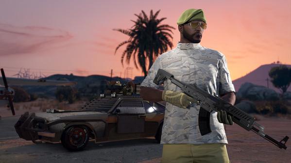 Игра Grand Theft Auto V, скриншот