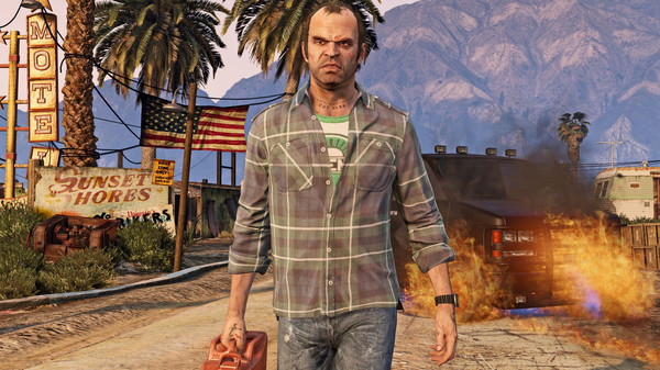 Игра Grand Theft Auto V, скриншот