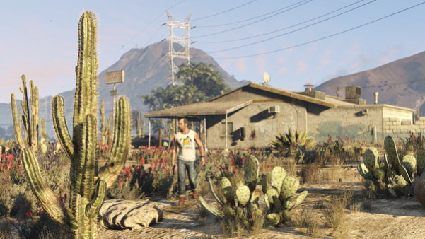 Игра Grand Theft Auto V, скриншот