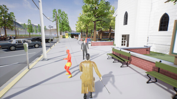 Игра Grandfather Simulator, скриншот