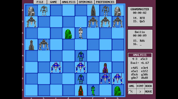 Игра Grandmaster Chess, скриншот