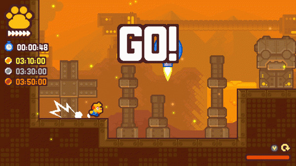 Игра Grapple Dog, скриншот