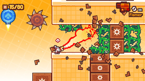 Игра Grapple Dogs: Cosmic Canines, скриншот