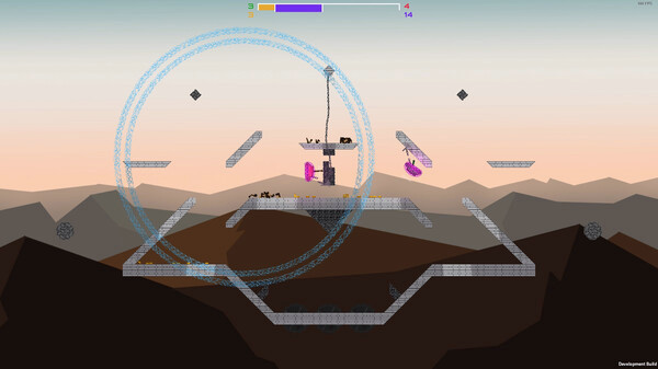 Игра Grapple Tanks, скриншот