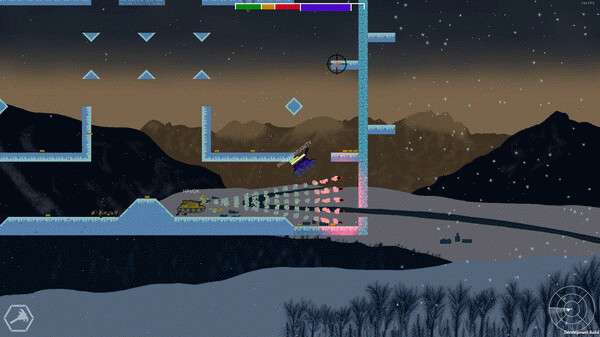 Игра Grapple Tanks, скриншот