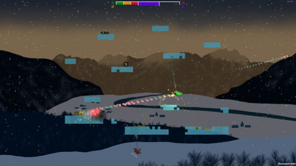 Игра Grapple Tanks, скриншот