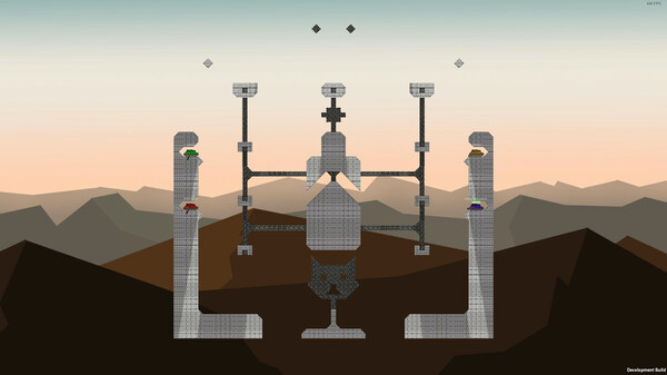 Игра Grapple Tanks, скриншот