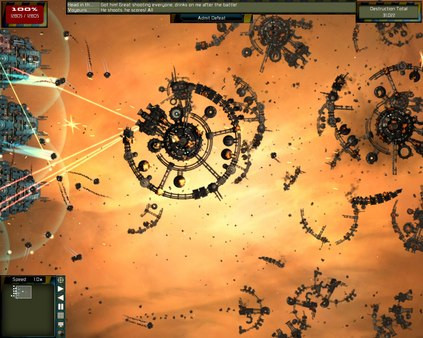 Игра Gratuitous Space Battles, скриншот