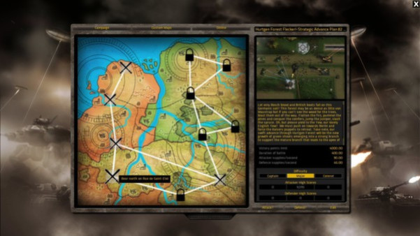 Игра Gratuitous Tank Battles, скриншот