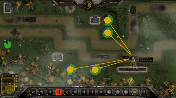 Игра Gratuitous Tank Battles, скриншот