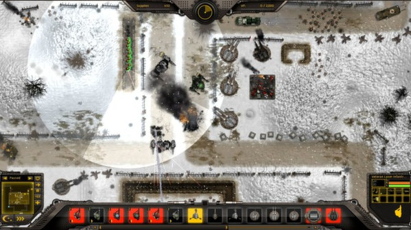 Игра Gratuitous Tank Battles, скриншот