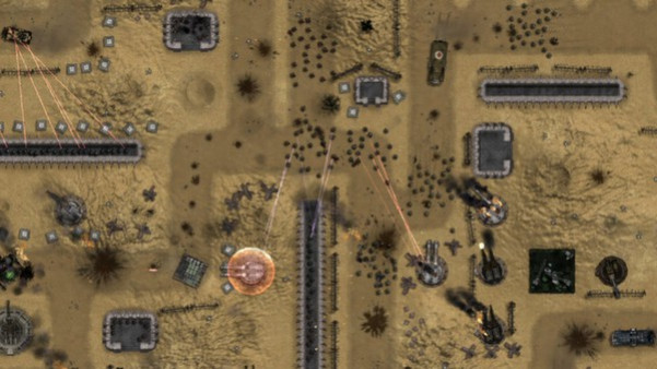 Игра Gratuitous Tank Battles, скриншот