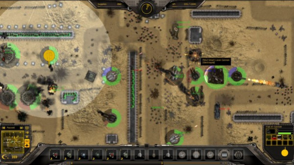 Игра Gratuitous Tank Battles, скриншот