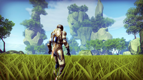 Игра GRAV, скриншот
