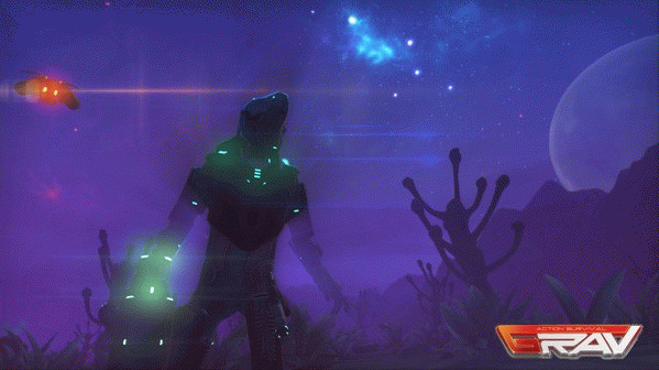 Игра GRAV, скриншот