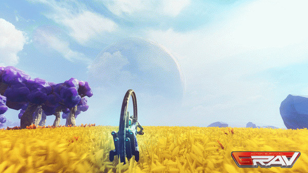 Игра GRAV, скриншот