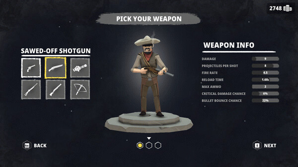 Игра Graveyard Gunslingers, скриншот