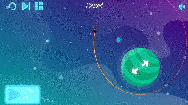 Игра Graviter, скриншот