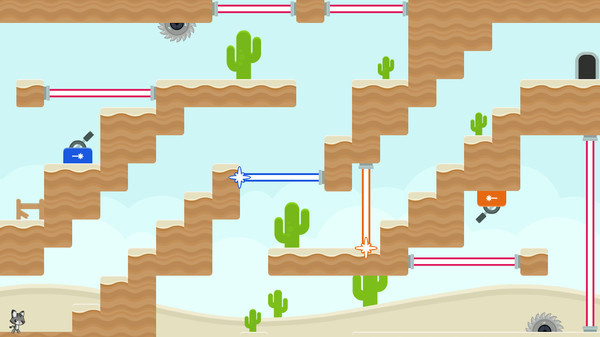 Игра Gravity Cat, скриншот
