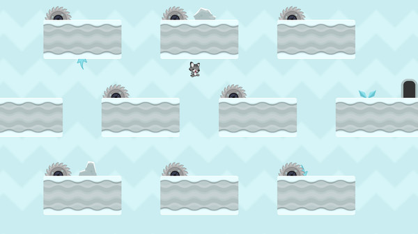 Игра Gravity Cat, скриншот