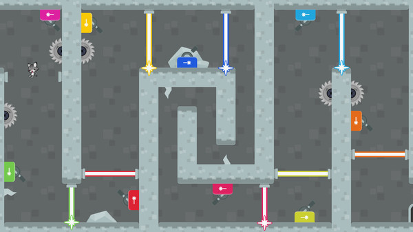 Игра Gravity Cat, скриншот
