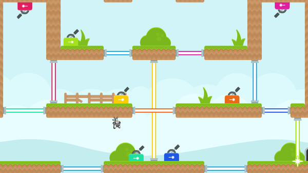 Игра Gravity Cat, скриншот