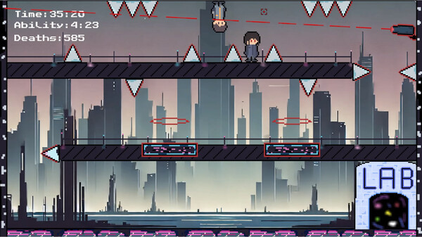 Игра Gravity Flip X, скриншот