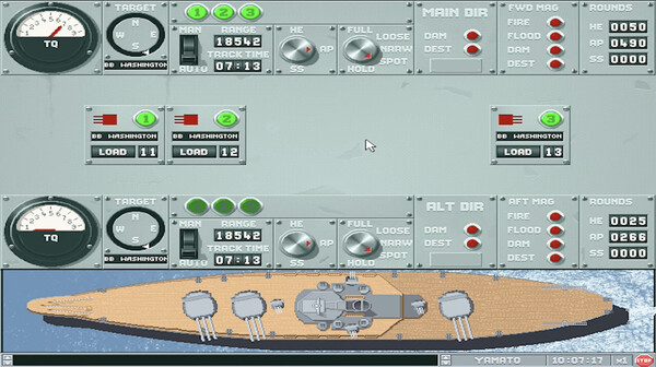 Игра Great Naval Battles: The Final Fury, скриншот