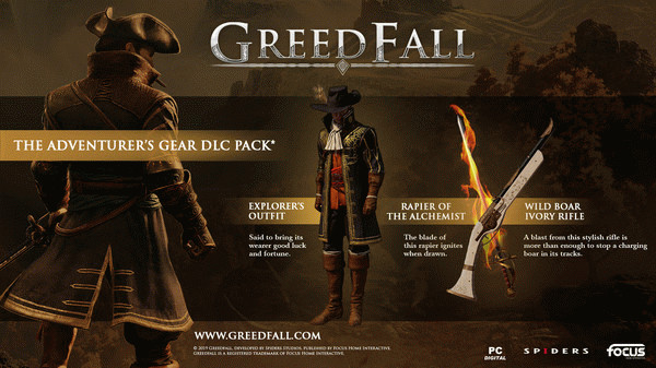 Игра GreedFall – Adventurer’s Gear DLC, скриншот