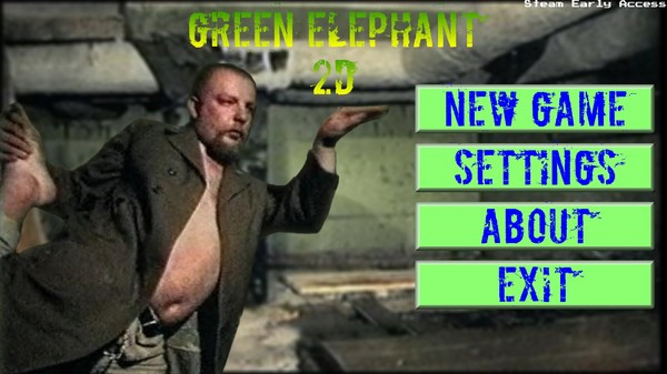 Игра Green Elephant 2D, скриншот