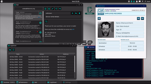 Игра Grey Hack, скриншот