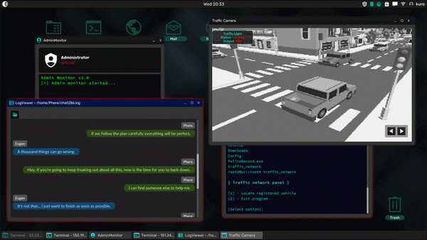 Игра Grey Hack, скриншот