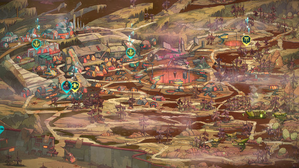 Игра Griftlands, скриншот