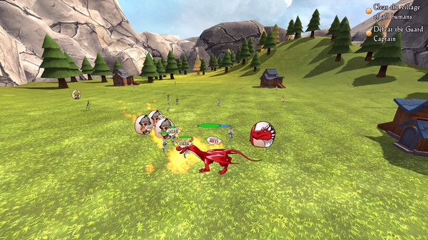 Игра Grim Dragons, скриншот