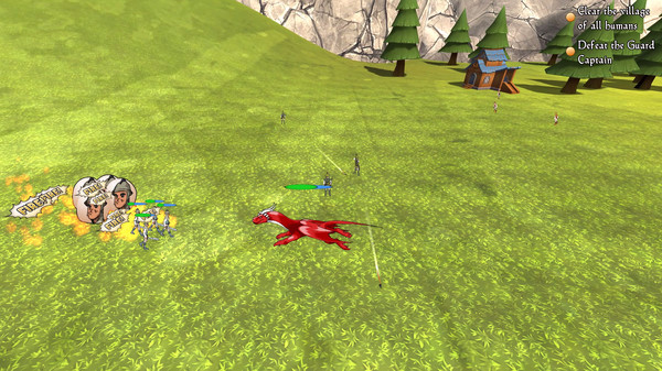 Игра Grim Dragons, скриншот