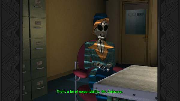 Игра Grim Fandango Remastered, скриншот